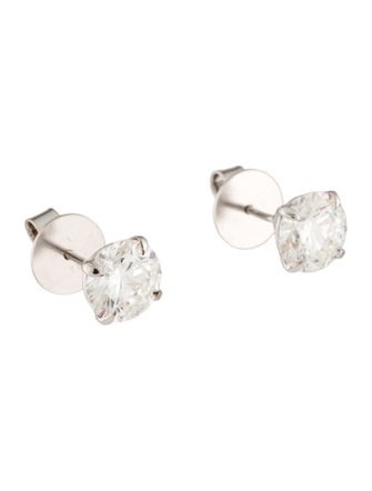 Earrings 14K 3.02ctw Lab-Grown Diamond Stud Earrings