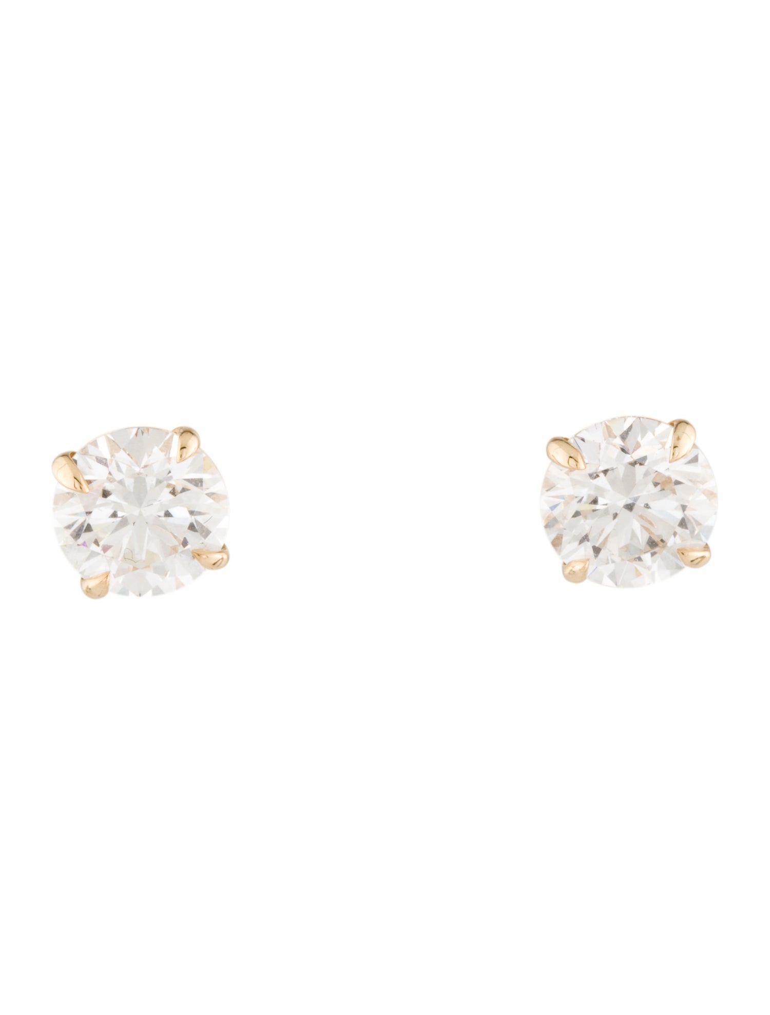 Earrings 14K 3.01ctw Lab-Grown Diamond Stud