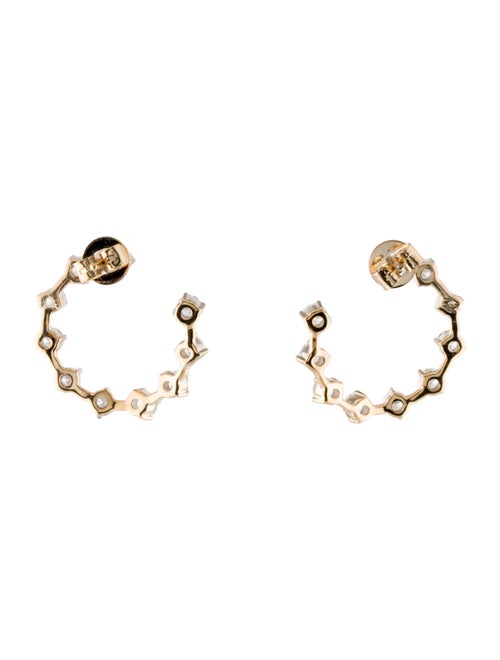 Earrings 14K 2.15ctw Diamond Circle Earrings