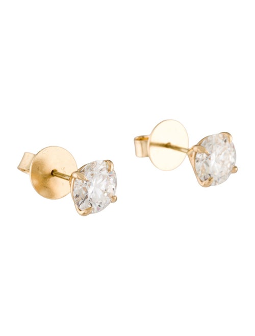 Earrings 14K 3.10ctw Lab-Grown Diamond Stud Earrings