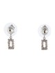 Earrings 18K Diamond Drop Earrings