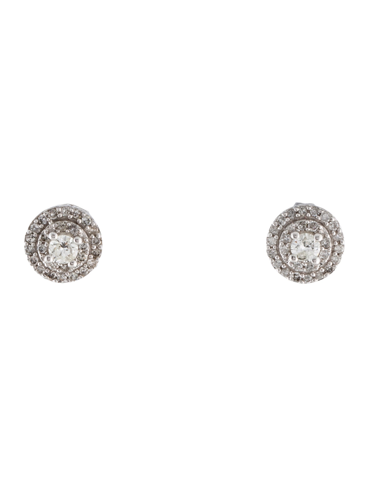 Earrings 14K Diamond Pavé Stud Earrings