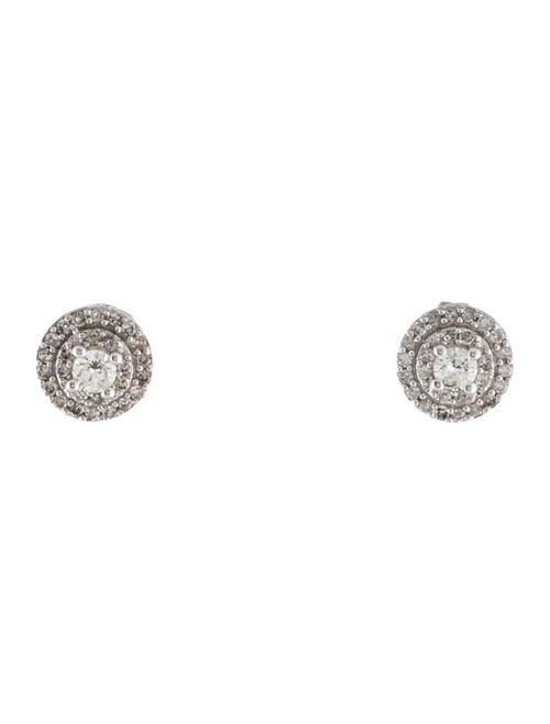 Earrings 14K Diamond Pavé Stud Earrings