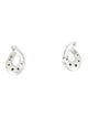 Earrings 14K Diamond Hoop Earrings