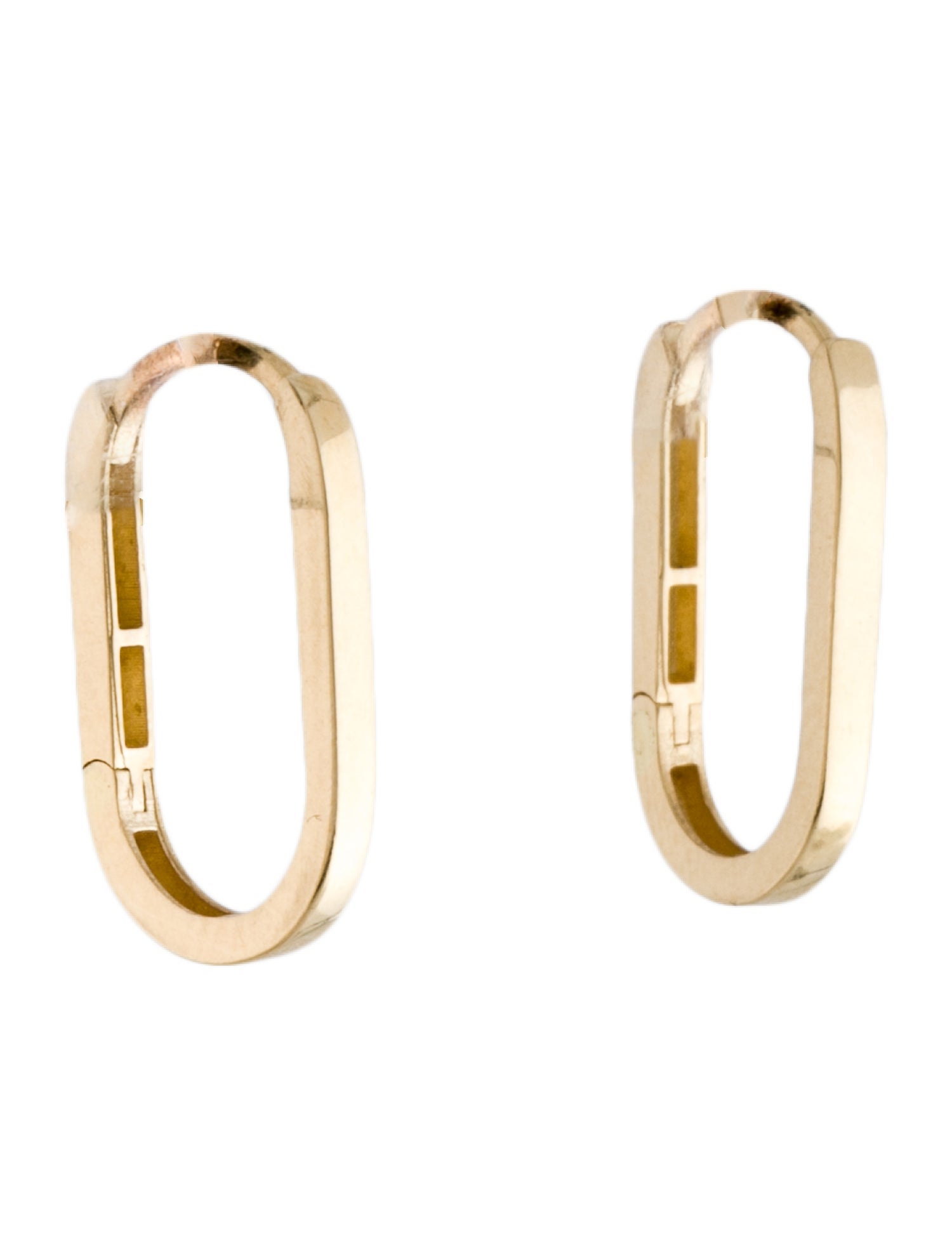 Earrings 14K Modern Hoop