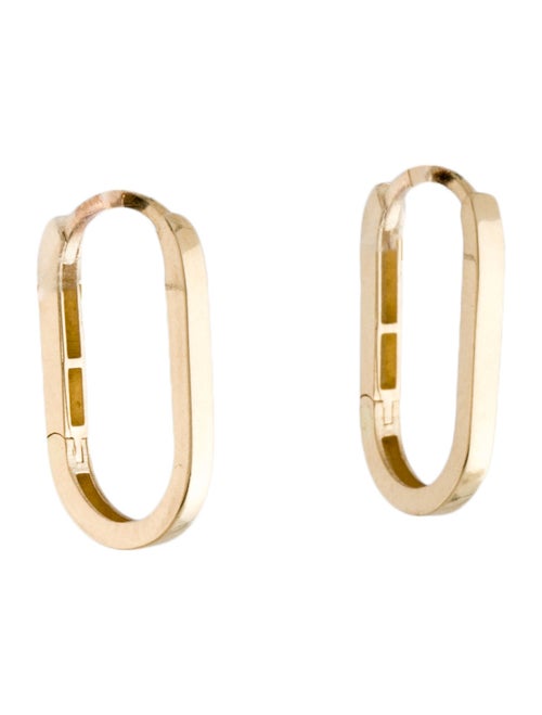 Earrings 14K Modern Hoop Earrings