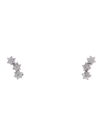 Earrings 14K 1.68ctw Diamond Earclips
