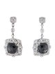 Earrings 18K Diamond Drop Earrings