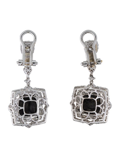 Earrings 18K Diamond Drop Earrings