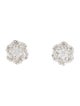 Earrings 14K 1.01ctw Diamond Earclips