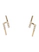 Earrings 14K Diamond Drop Earrings