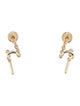 Earrings 14K Diamond Drop Earrings