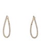 Earrings 14K 2.00ctw Diamond Hoop Earrings