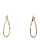 Earrings 14K 2.00ctw Diamond Hoop Earrings
