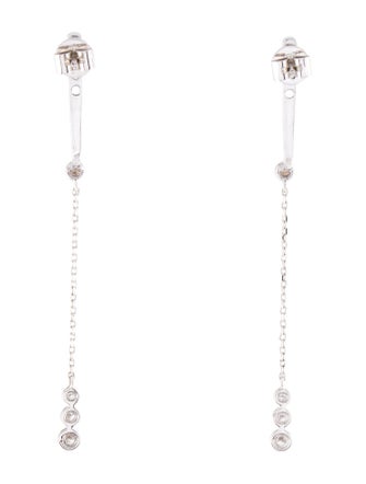 Earrings 14K Diamond Drop Earrings