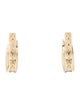 Earrings 14K Diamond Hoop Earrings