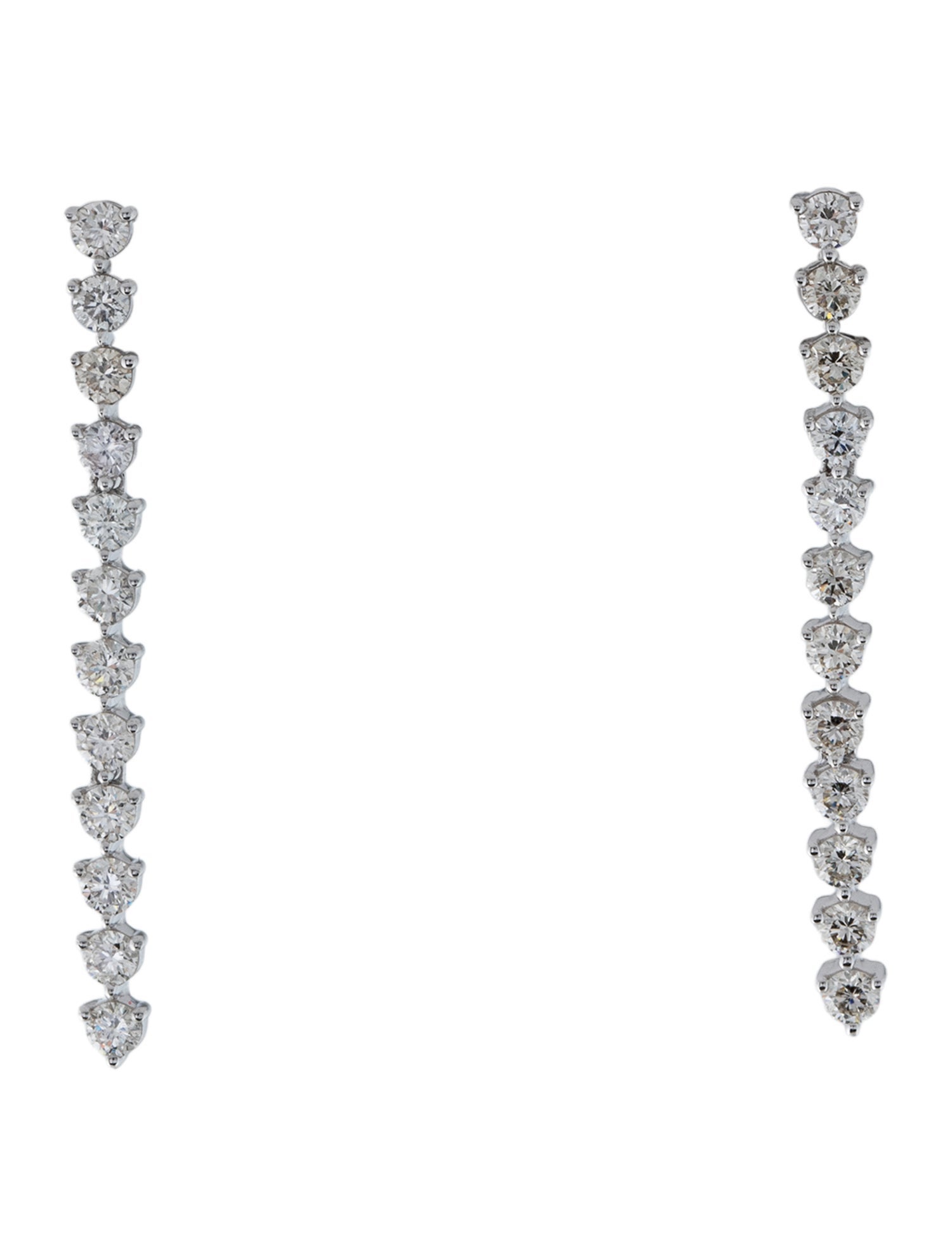 Earrings 14K 1.00ctw Diamond Drop Earrings