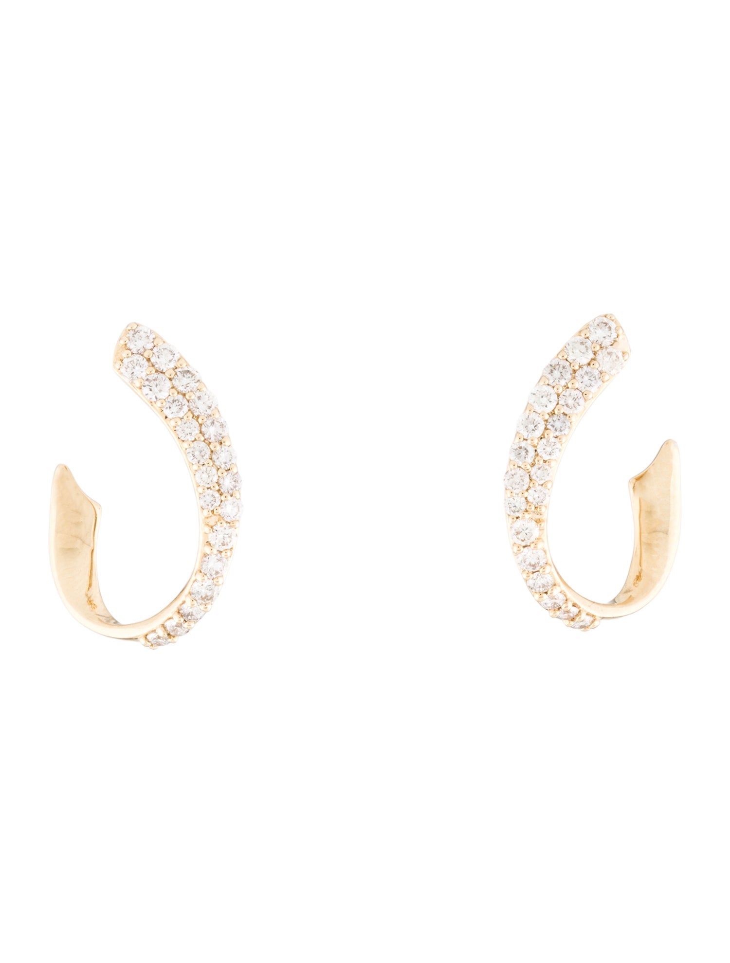 Earrings 14K Diamond Drop