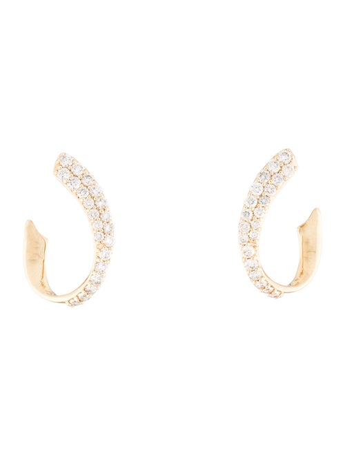 Earrings 14K Diamond Drop Earrings