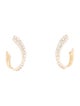 Earrings 14K Diamond Drop Earrings