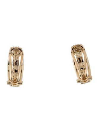 Earrings 14K Diamond Earclip Earrings