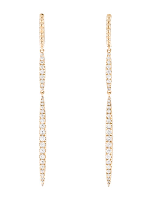 Earrings 14K 1.10ctw Diamond Drop Earrings