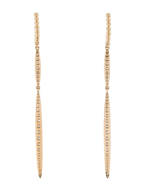 Earrings 14K 1.10ctw Diamond Drop Earrings