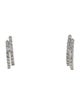 Earrings 14K Diamond Hoop Earrings