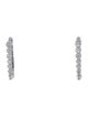 Earrings 14K Diamond Hoop Earrings