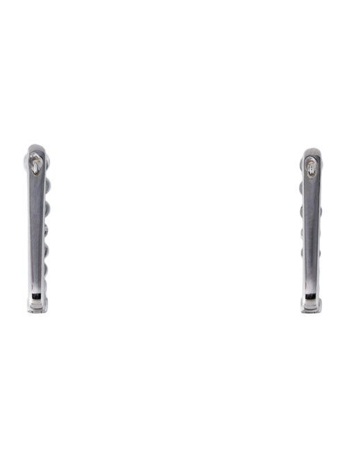 Earrings 14K Diamond Hoop Earrings