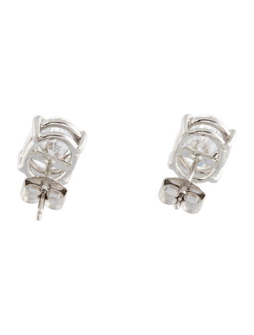 Earrings Platinum 2.51ctw Lab-Grown Diamond Stud Earrings