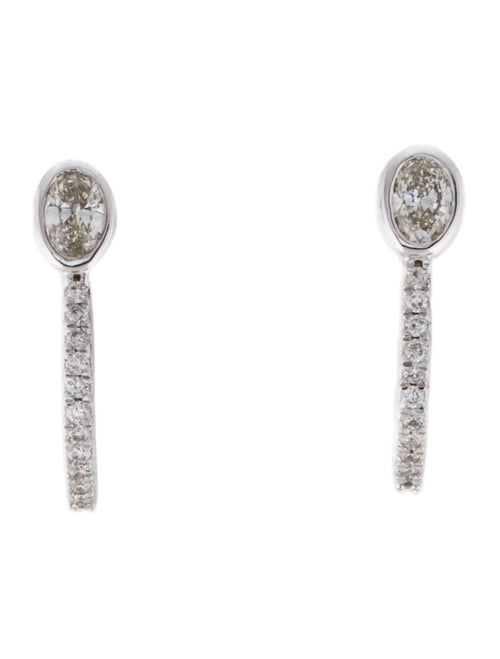 Earrings 14K Diamond Drop Earrings