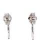 Earrings 14K Diamond Drop Earrings