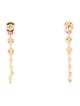 Earrings 14K Ruby & Diamond Drop Earrings