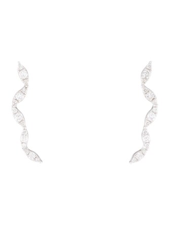 Earrings 14K Diamond Ear Climbers