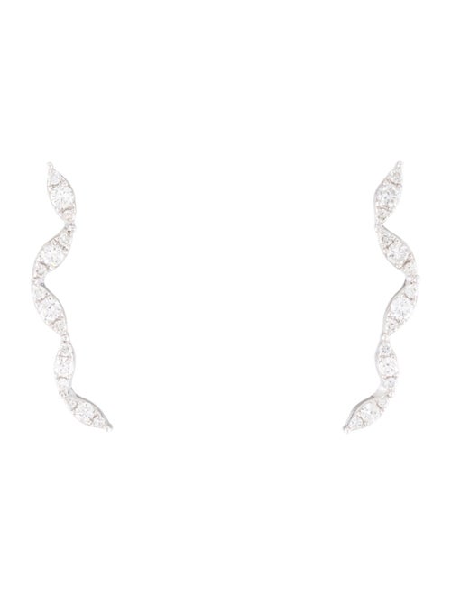 Earrings 14K Diamond Ear Climbers