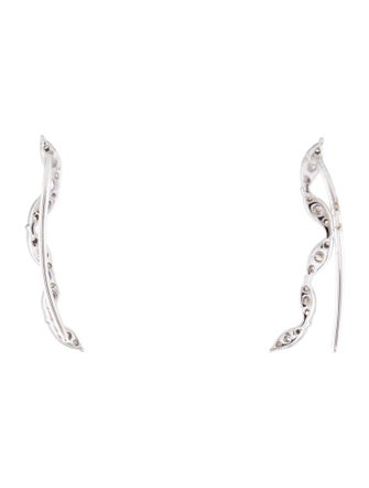 Earrings 14K Diamond Ear Climbers