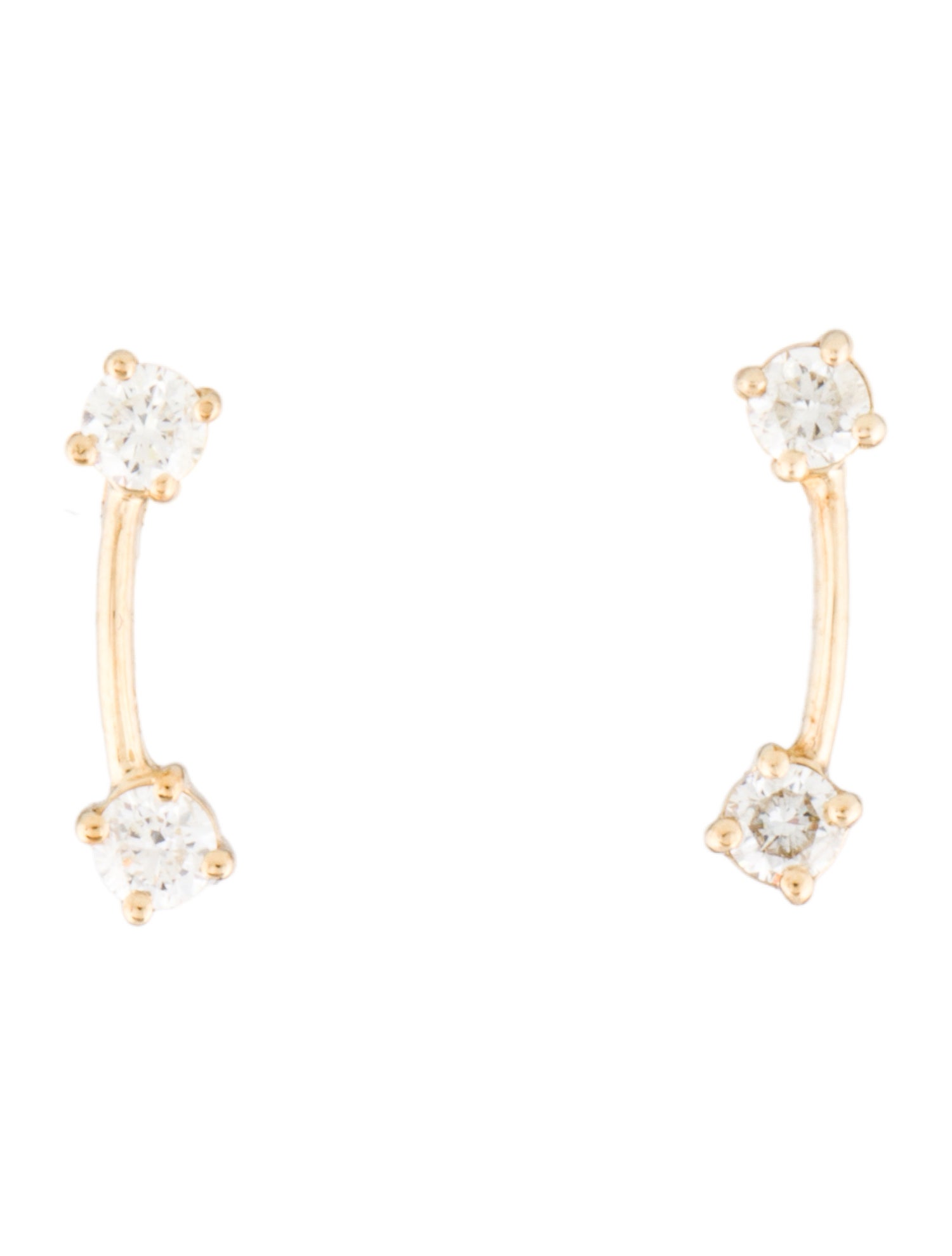 Earrings 14K Diamond Stud