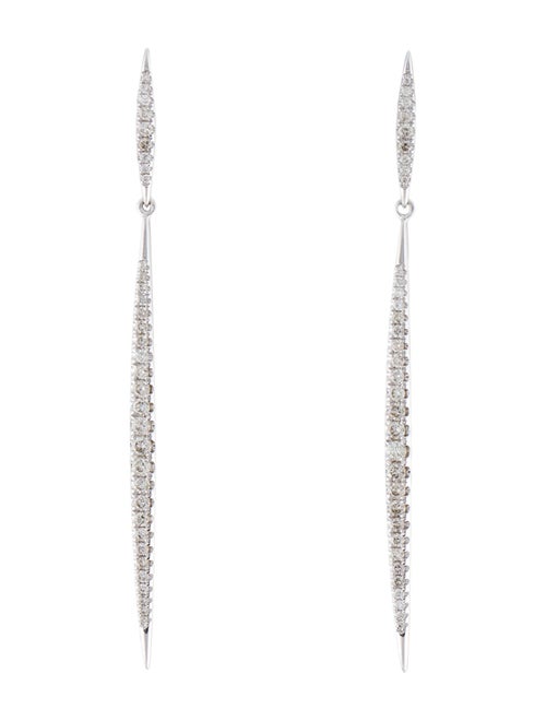 Earrings 14K Diamond Drop Earrings