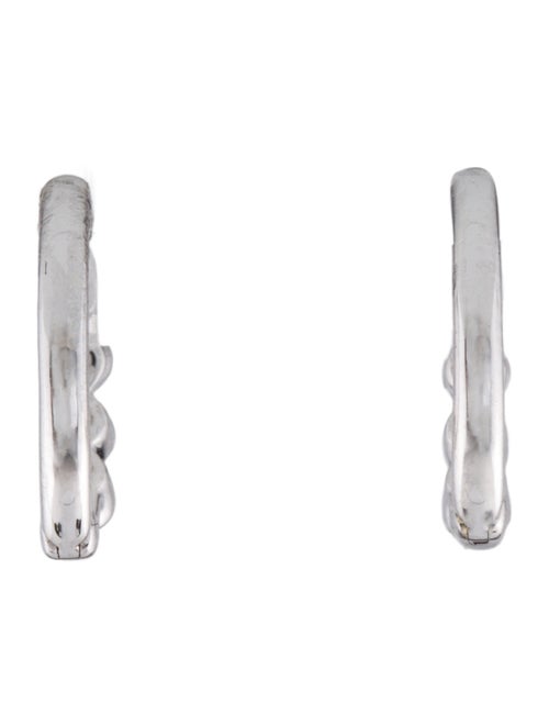 Earrings 14K Diamond Huggie Earrings