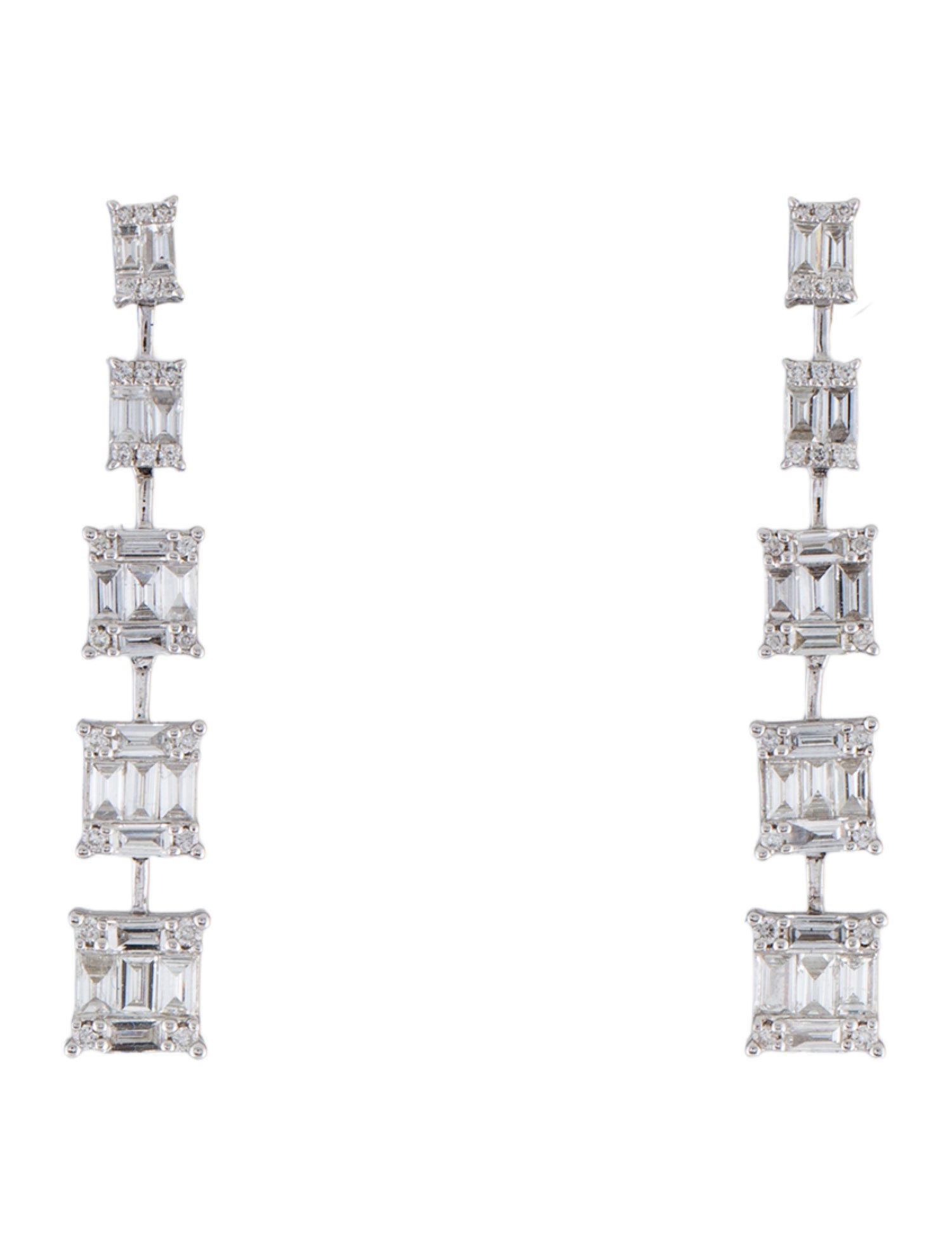 Earrings 14K 1.24ctw Diamond Drop Earrings