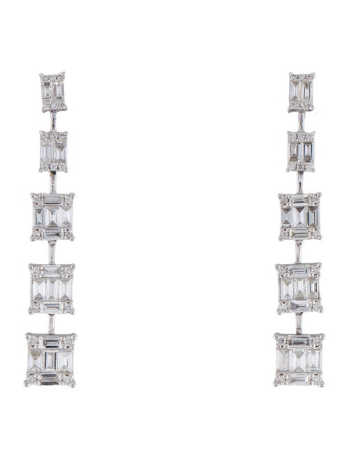 Earrings 14K 1.24ctw Diamond Drop Earrings