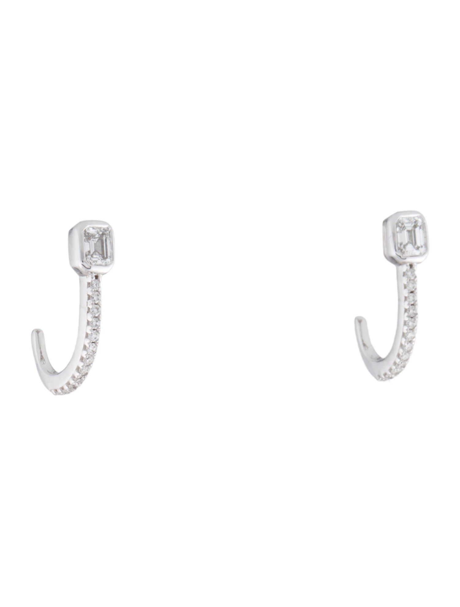 Earrings 14K Diamond Hook