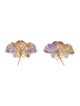 Earrings 14K Ametrine Convertible Flower Jacket Stud Earrings