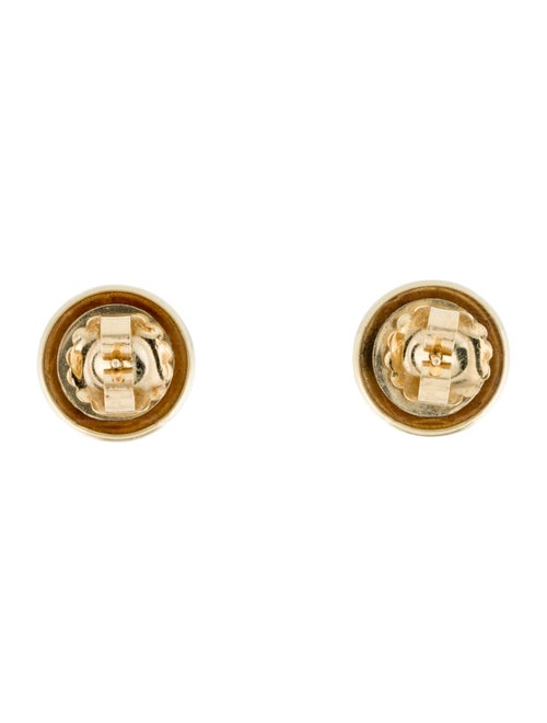 Earrings 14K Malachite Stud Earrings