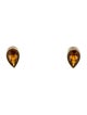 Earrings 14K 6.49ctw Citrine Earclips