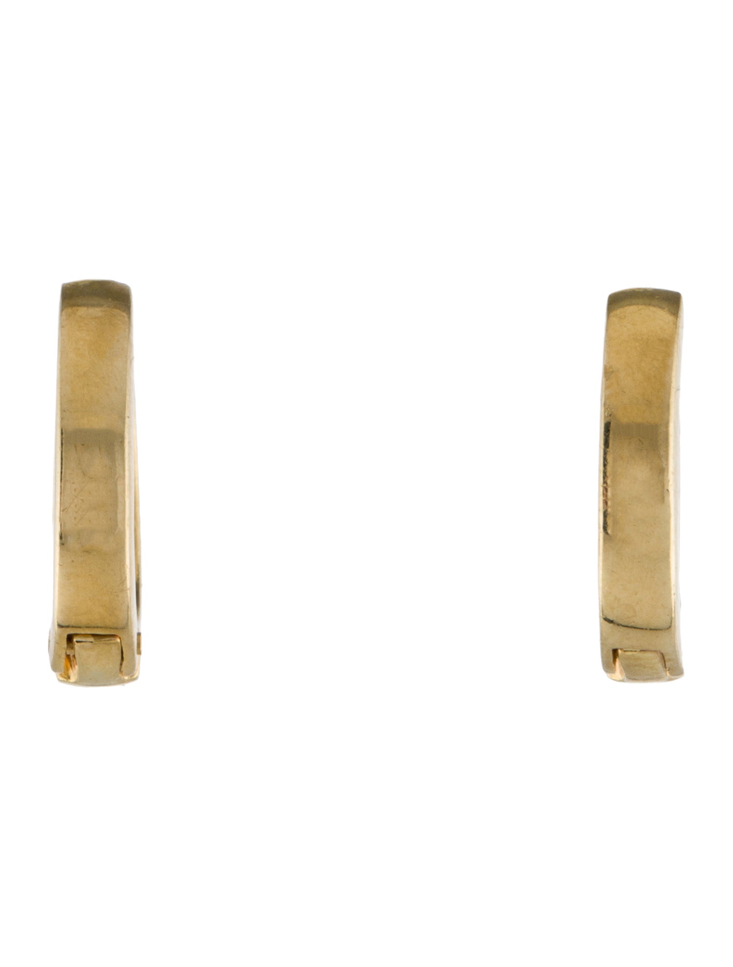 Earrings 18K Ruby & Diamond Hoop