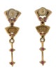 Earrings 18K Ruby Drop Earrings