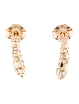 Earrings 14K 1.00ctw Diamond Graduated Stud Earrings