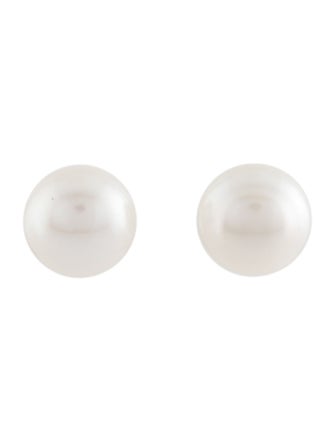 Earrings 18K Pearl Stud Earrings